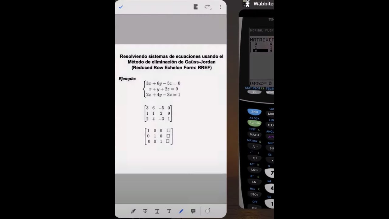 calculadora sistema de ecuaciones